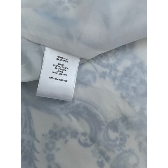 Marc New York Blue and White Patterned Jacket - Picture 8 of 15